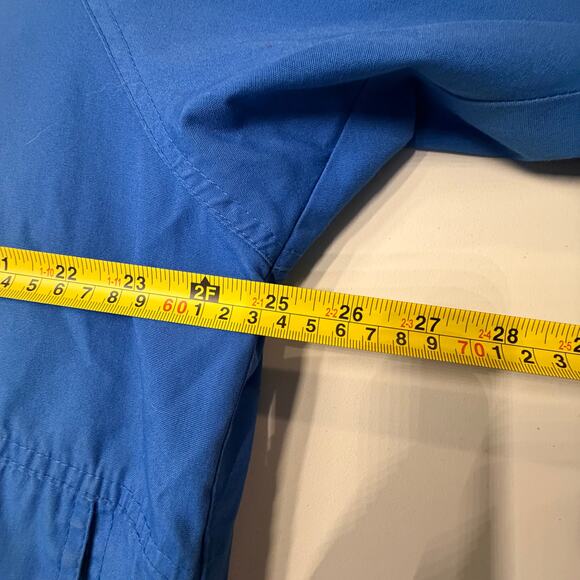 Vintage Windbreaker Size XXL Braefair Sport Jacket Coat Nautical Blue Y2K - Picture 5 of 6